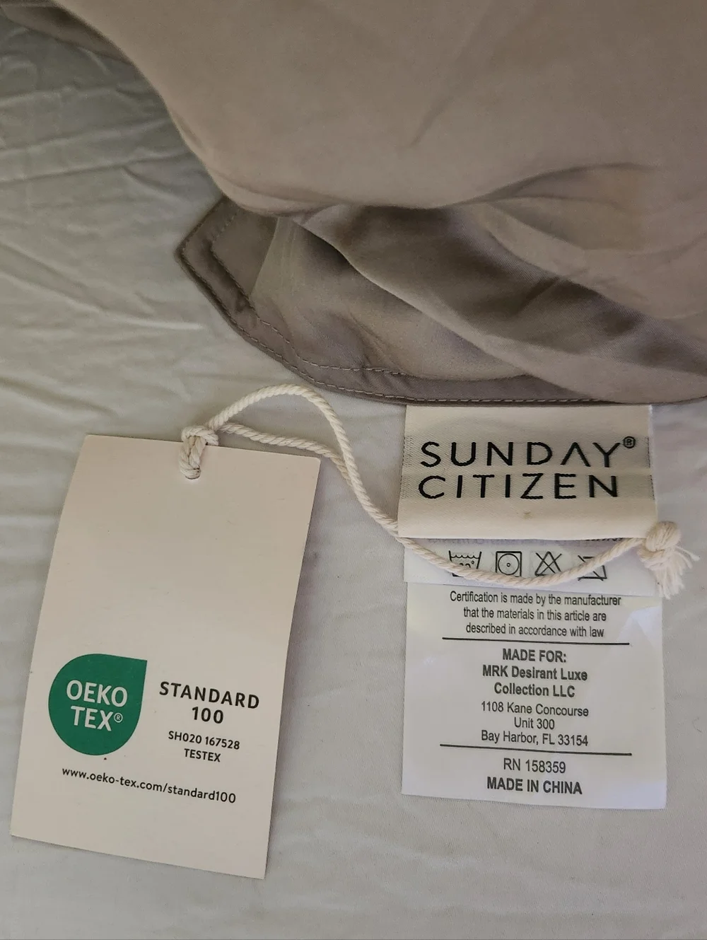 Sunday Citizen Premium Bamboo Bubble Comforter King NWT Boulder